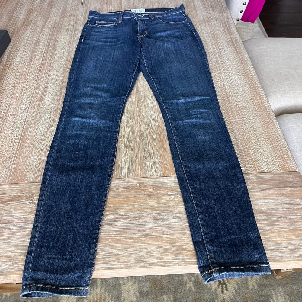 Current/Elliot medium wash, chevelle, ankle skinny, sz 27